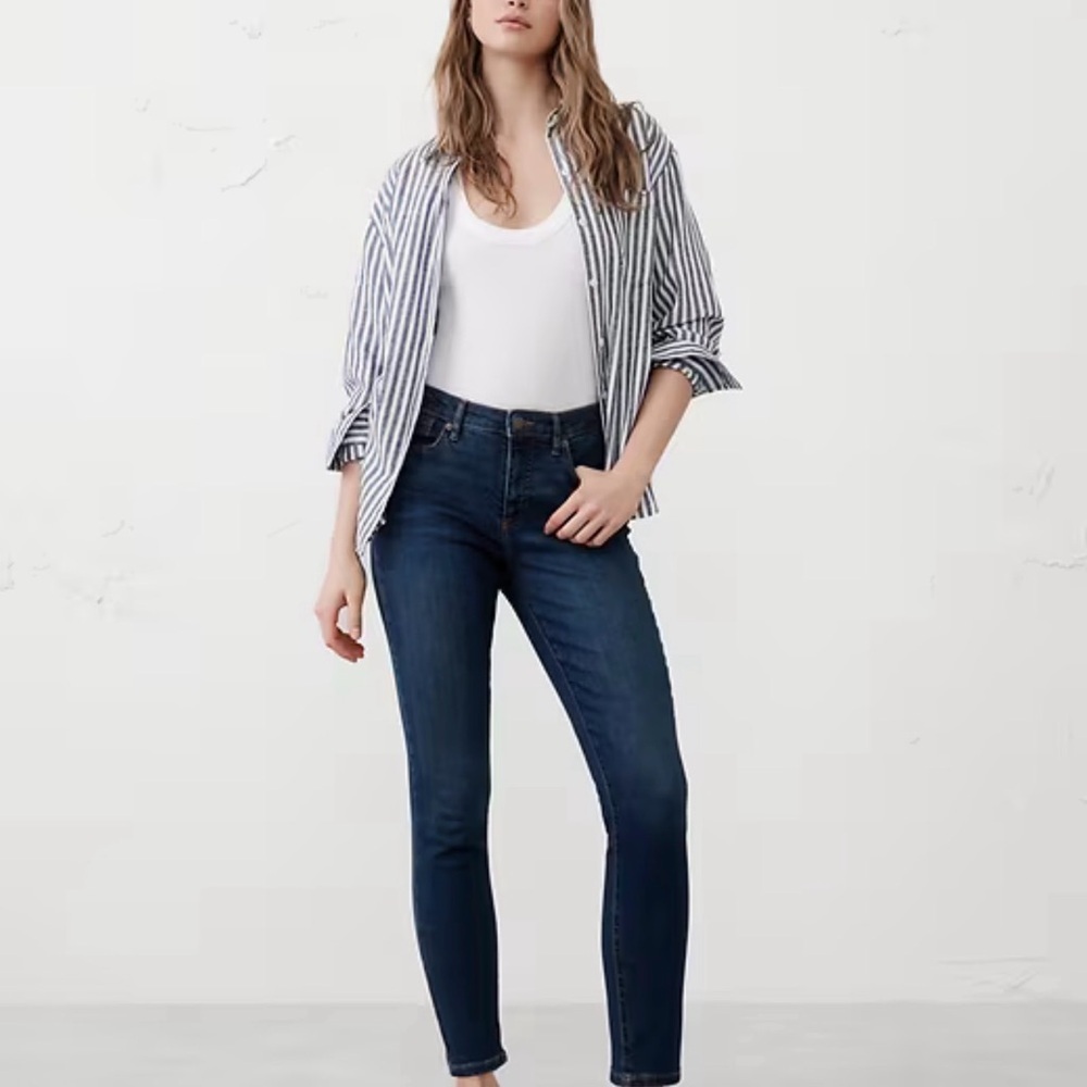 Banana Republic Dark Blue Skinny Jeans